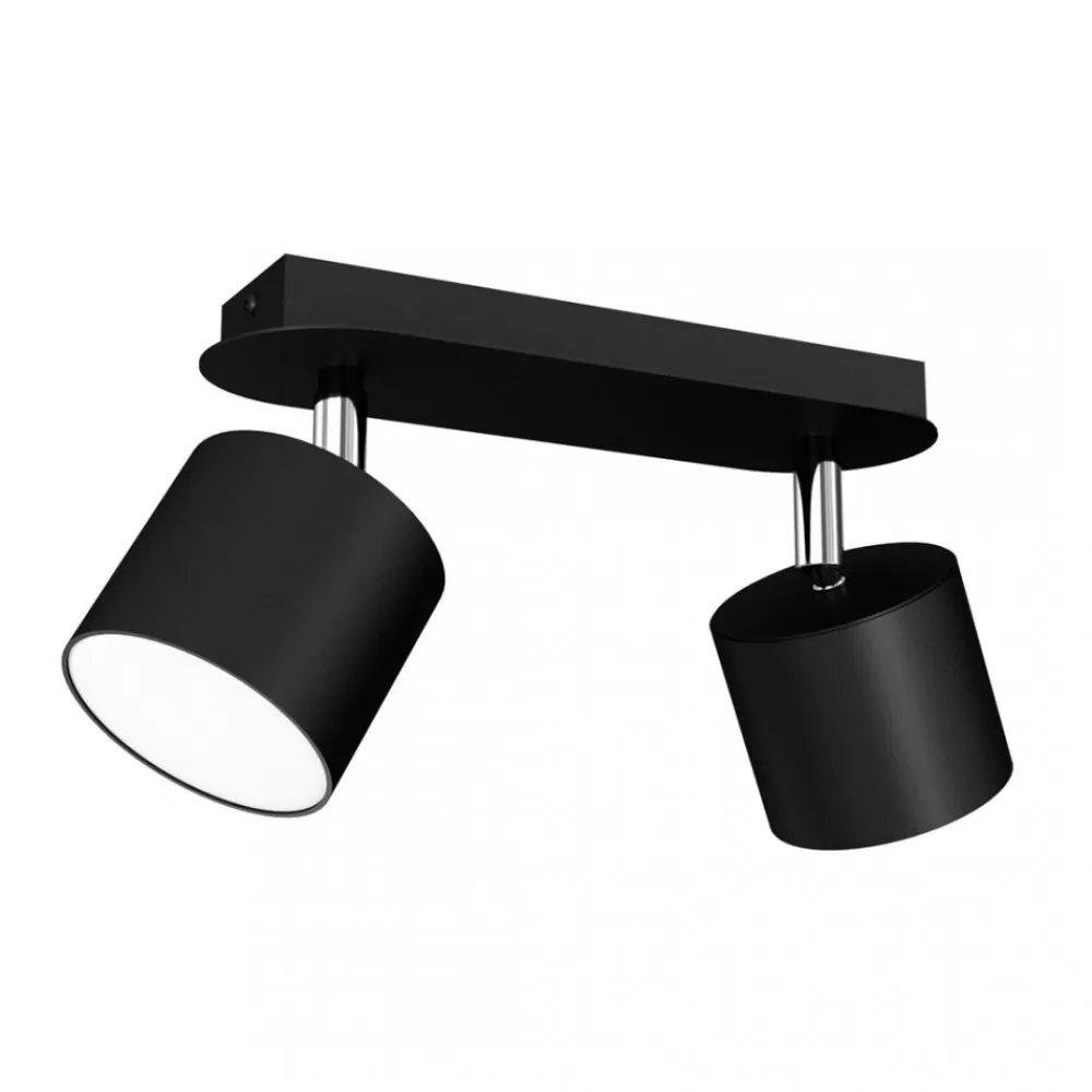 Lampa Sufitowa Spot DIXIE Czarny 2xGX53 24cm * Eko-light