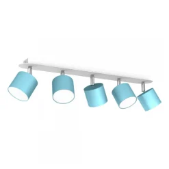 Lampa Sufitowa Spot DIXIE Niebieski 4xGX53 60cm * Eko-light Sale