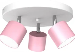 Lampa Sufitowa Spot DIXIE Różowy 3xGX53 29cm * Eko-light Outlet