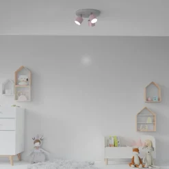 Lampa Sufitowa Spot DIXIE Różowy 3xGX53 29cm * Eko-light Outlet