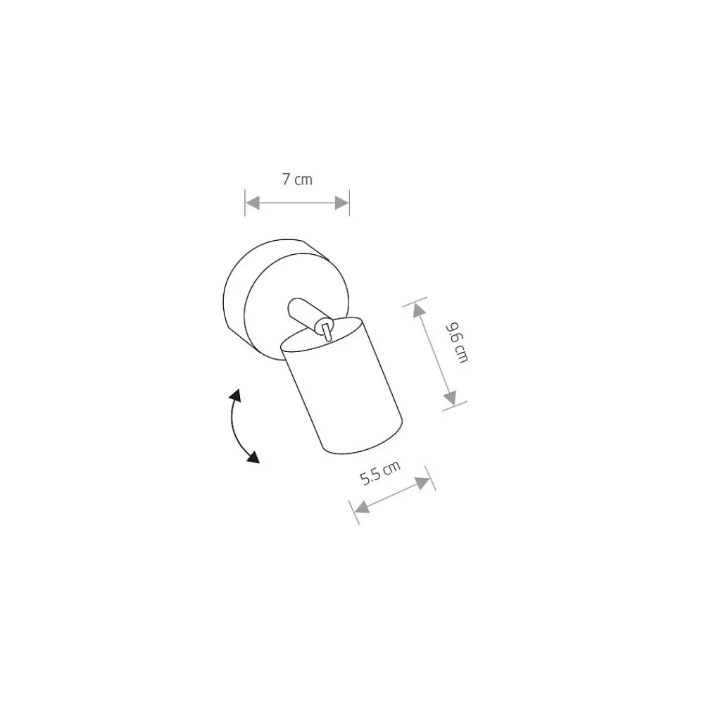 Lampa Sufitowa Spot EYE Czarny 1xGU10 * Nowodvorski Online
