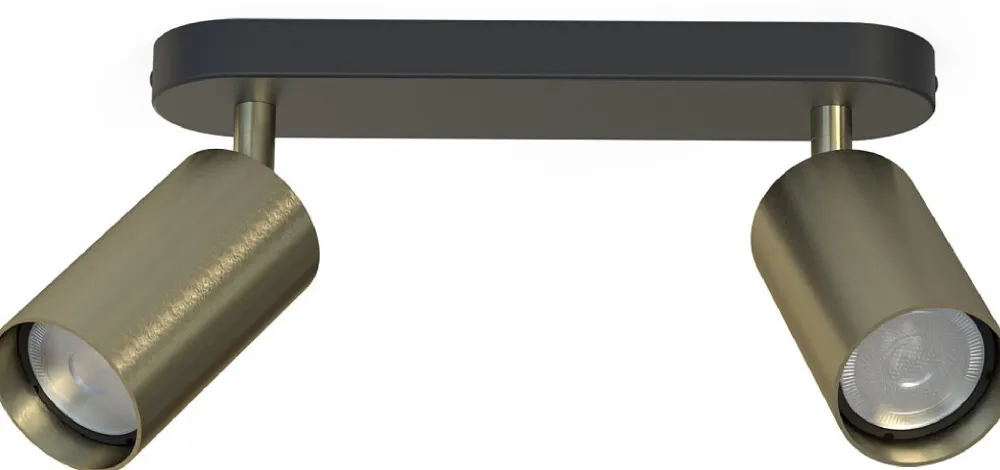 Lampa Sufitowa Spot EYE Złoty 2xGU10 * Nowodvorski Online
