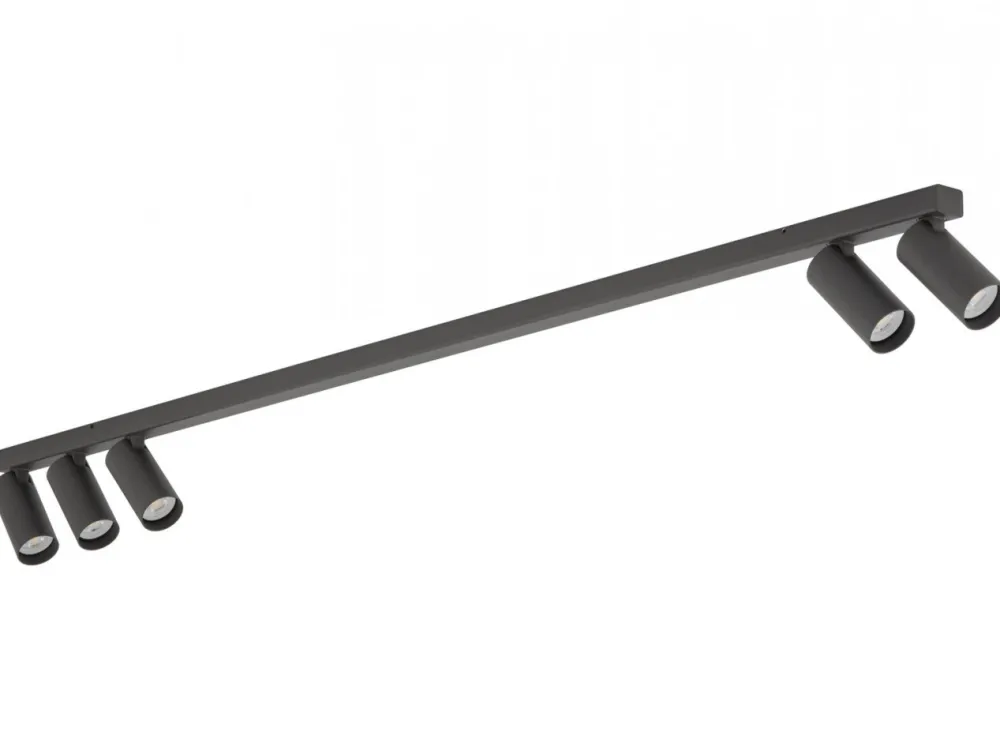 Lampa sufitowa Spot FOURTY grafitowa 5xGU10 * Nowodvorski Sale