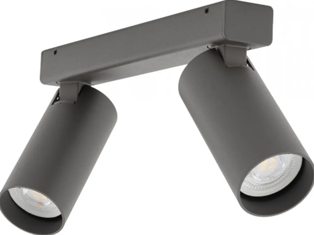 Lampa sufitowa Spot FOURTY grafitowa 2xGU10 * Nowodvorski Online