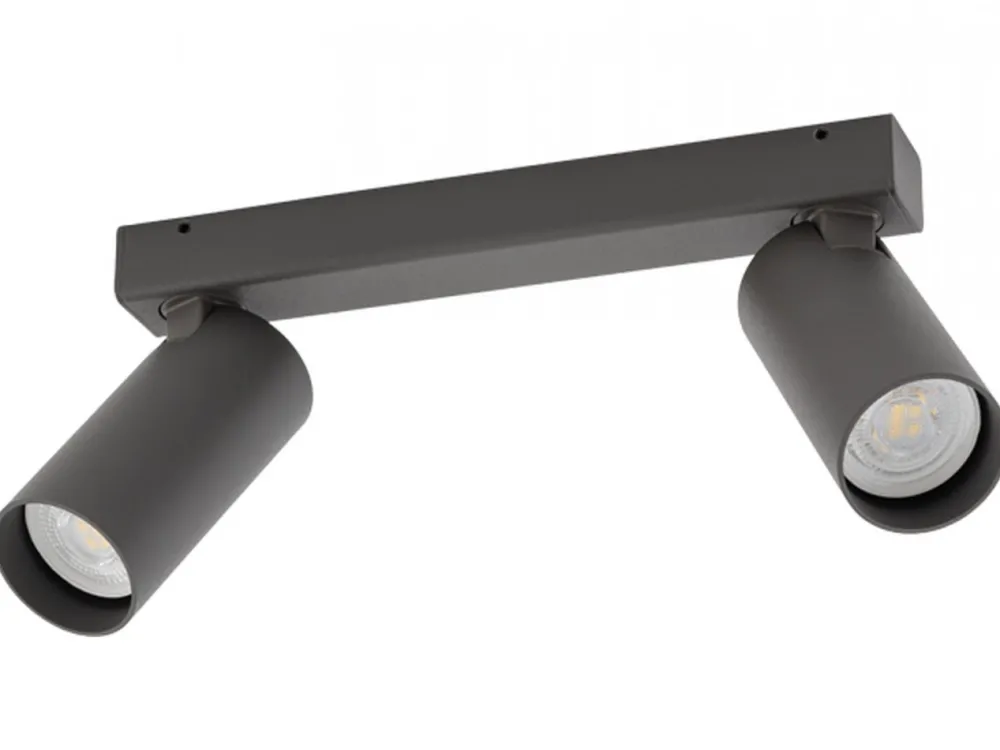 Lampa sufitowa Spot FOURTY grafitowa 2xGU10 * Nowodvorski Online