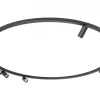 Lampa sufitowa Spot FOURTY ROUND czarna 9xGU10 * Nowodvorski Sale