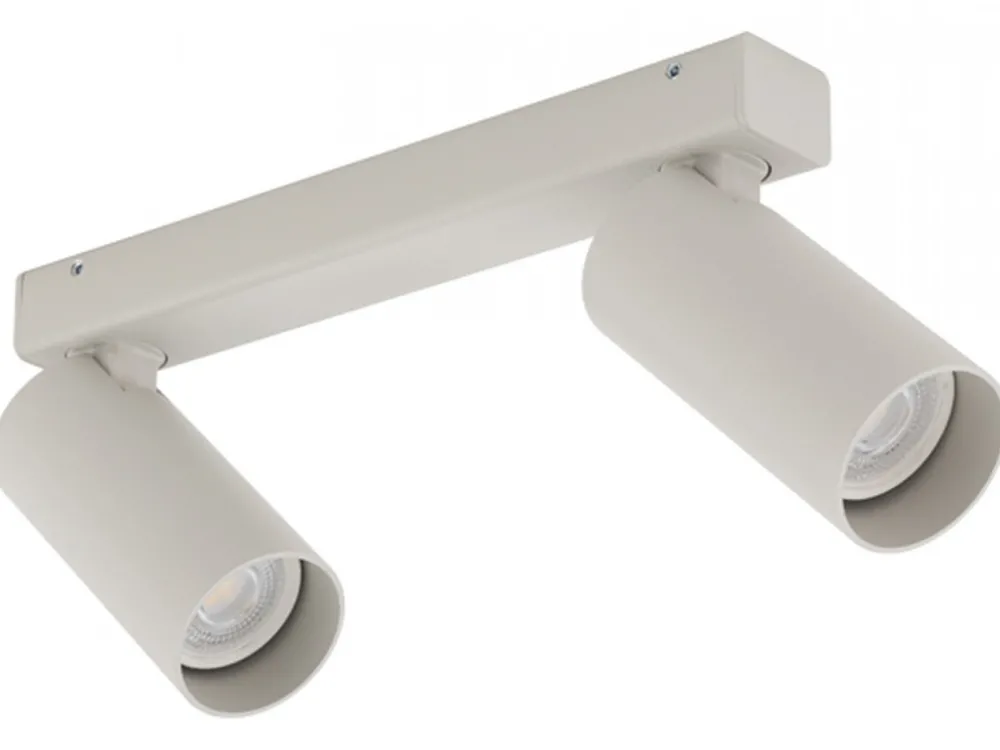 Lampa sufitowa Spot FOURTY szara 2xGU10 * Nowodvorski Discount