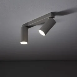 Lampa sufitowa Spot FOURTY szara 2xGU10 * Nowodvorski Discount