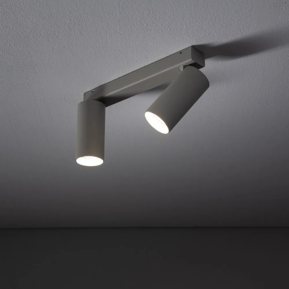 Lampa sufitowa Spot FOURTY szara 2xGU10 * Nowodvorski Discount