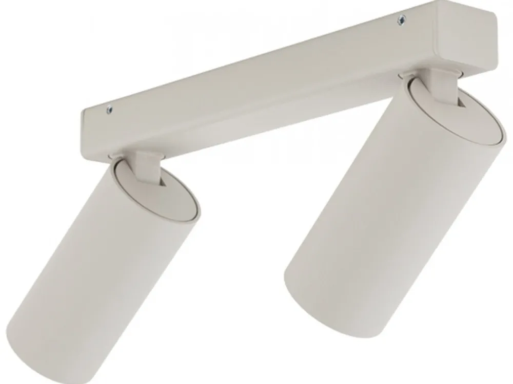 Lampa sufitowa Spot FOURTY szara 2xGU10 * Nowodvorski Discount