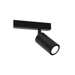 Lampa Sufitowa Spot HUDSON Czarny 2xGU10 * Eko-light New
