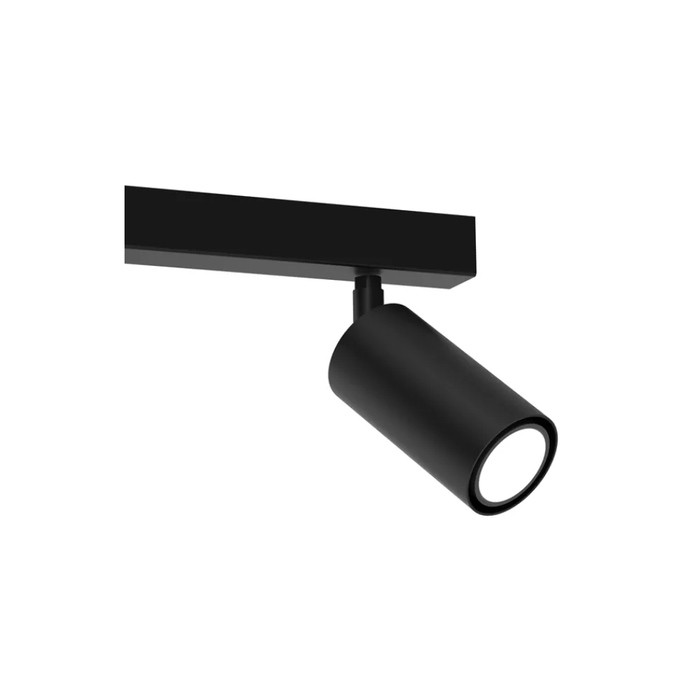 Lampa Sufitowa Spot HUDSON Czarny 2xGU10 * Eko-light New