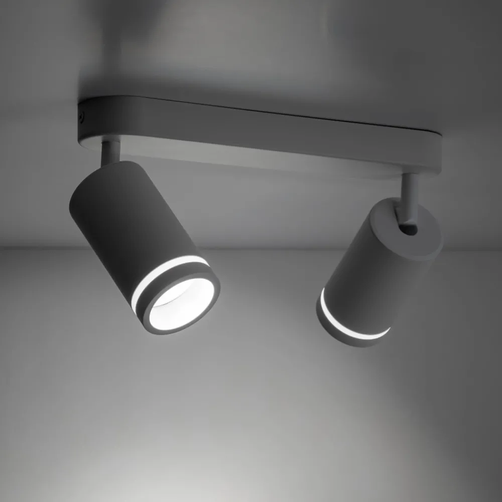 Lampa Sufitowa Spot JET Biały 2xGU10 * TK Lighting Outlet