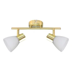 Lampa sufitowa Spot JOTA Złoty 2xE14 * Eko-light Hot