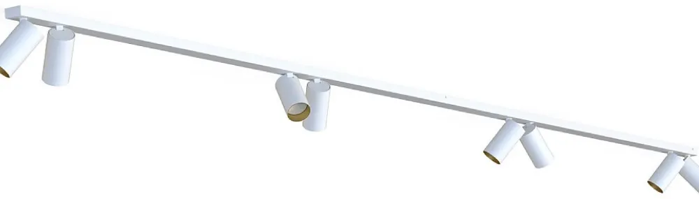 Lampa Sufitowa SPOT MONO Biały Złoty 8xGU10 2x1,5m * Nowodvorski Hot
