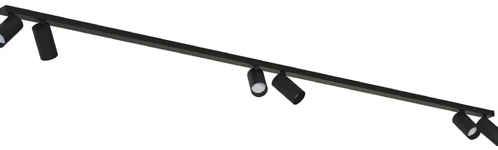 Lampa Sufitowa SPOT MONO Czarny 6xGU10 * Nowodvorski Best