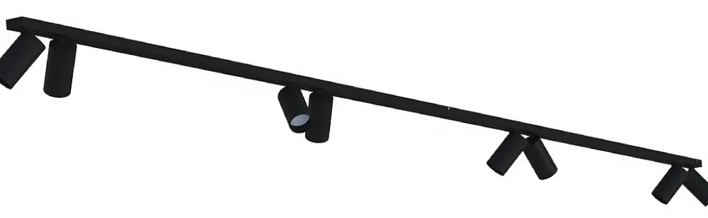 Lampa Sufitowa SPOT MONO Czarny 8xGU10 2x1,5m * Nowodvorski Clearance