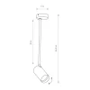 Lampa Sufitowa SPOT MONO LONG M Biały 1xGU10 * Nowodvorski Sale