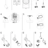 Lampa Sufitowa SPOT MONO LONG M Czarny Złoty 1xGU10 * Nowodvorski