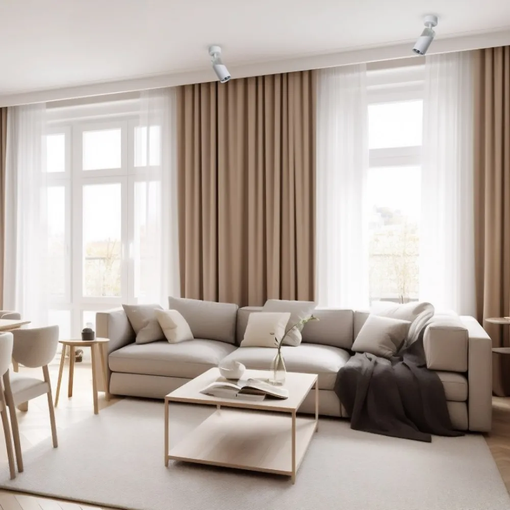 Lampa Sufitowa Spot NEO Biały Srebrny * Eko-light Online