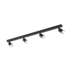 Lampa sufitowa Spot NEX czarna 4xGU10 * TK Lighting Clearance