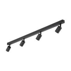Lampa sufitowa Spot NEX czarna 4xGU10 * TK Lighting Clearance