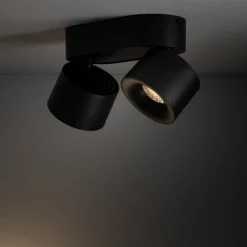 Lampa sufitowa Spot SPARK DUO czarna CCT 2xLED 20W * TK Lighting New