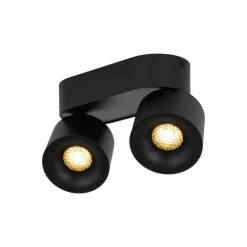 Lampa sufitowa Spot SPARK DUO czarna CCT 2xLED 20W * TK Lighting New