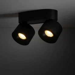 Lampa sufitowa Spot SPARK DUO czarna CCT 2xLED 20W * TK Lighting New