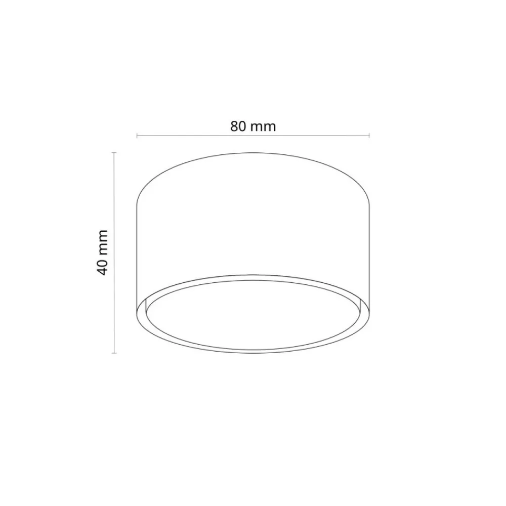 Lampa sufitowa Spot TOP biała 1xGX53 * TK Lighting Best