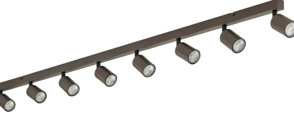 Lampa Sufitowa SPOT TOP Brązowy 8xGU10 * TK Lighting Hot