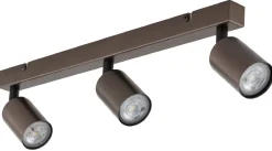 Lampa Sufitowa SPOT TOP Brązowy 3xGU10 * TK Lighting Sale