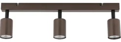 Lampa Sufitowa SPOT TOP Brązowy 3xGU10 * TK Lighting Sale