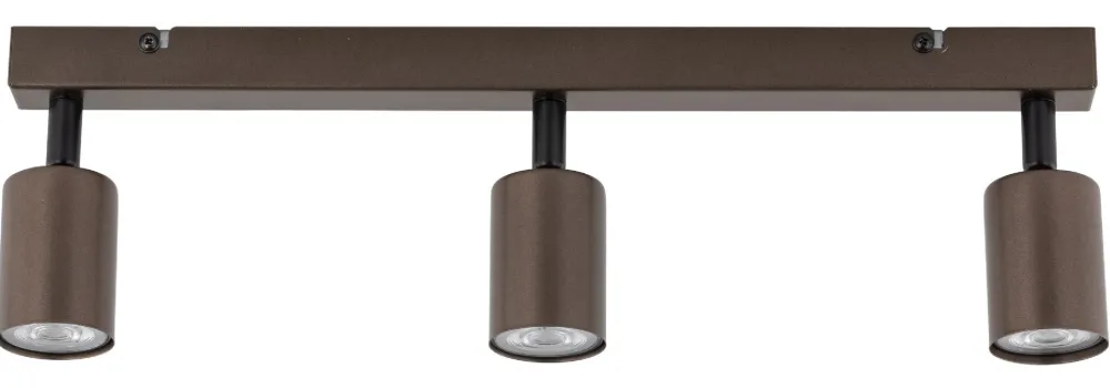 Lampa Sufitowa SPOT TOP Brązowy 3xGU10 * TK Lighting Sale