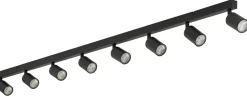 Lampa Sufitowa SPOT TOP Czarny 8xGU10 * TK Lighting Best