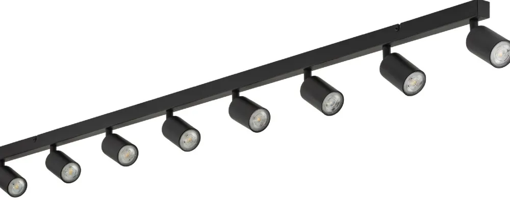 Lampa Sufitowa SPOT TOP Czarny 8xGU10 * TK Lighting Best