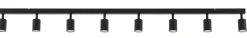 Lampa Sufitowa SPOT TOP Czarny 8xGU10 * TK Lighting Best
