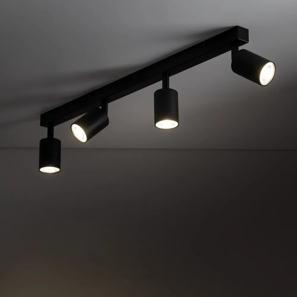 Lampa Sufitowa SPOT TOP Czarny 4xGU10 * TK Lighting Discount