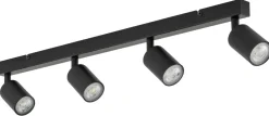 Lampa Sufitowa SPOT TOP Czarny 4xGU10 * TK Lighting Discount