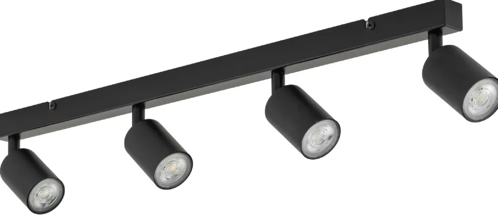 Lampa Sufitowa SPOT TOP Czarny 4xGU10 * TK Lighting Discount