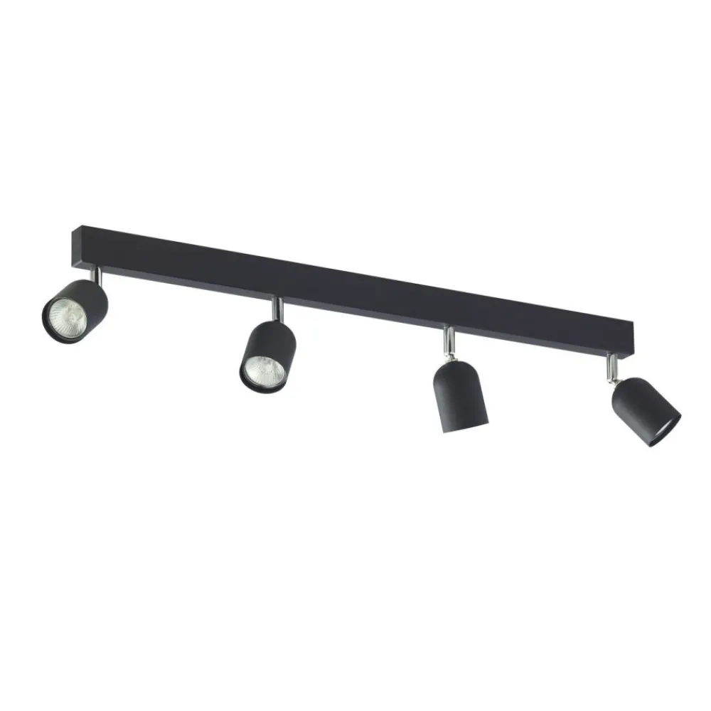 Lampa sufitowa Spot TOP czarna 4xGU10 * TK Lighting