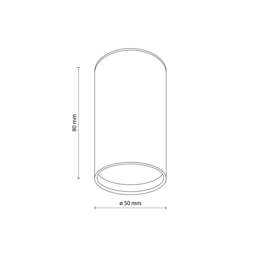 Lampa sufitowa Spot TOP kaszmirowa 1xGU10 * TK Lighting Clearance