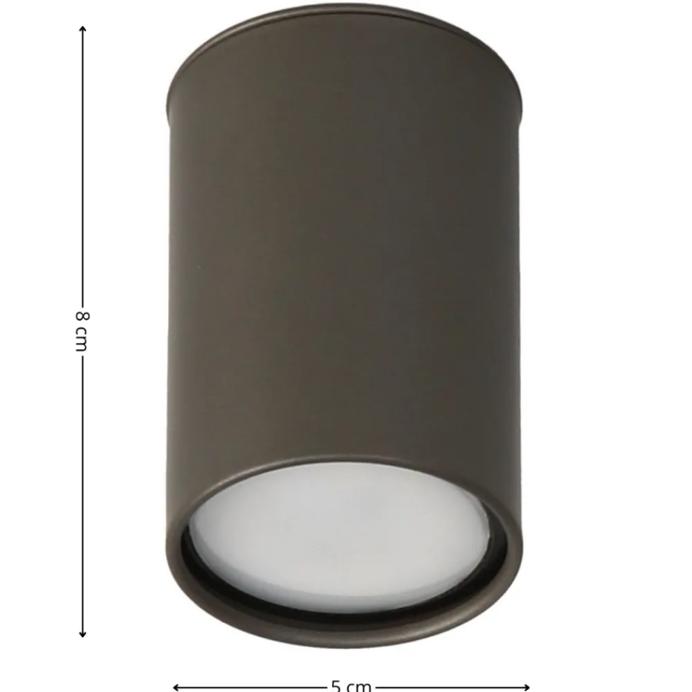 Lampa sufitowa Spot TOP NEW brązowa 1xGU10 * TK Lighting Clearance