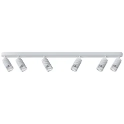 Lampa Sufitowa Spot VERTICAL Biały Metalowe Klosze 6xGU10 * Eko-light Hot