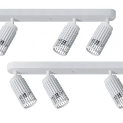 Lampa Sufitowa Spot VERTICAL Biały Metalowe Klosze 6xGU10 * Eko-light Hot