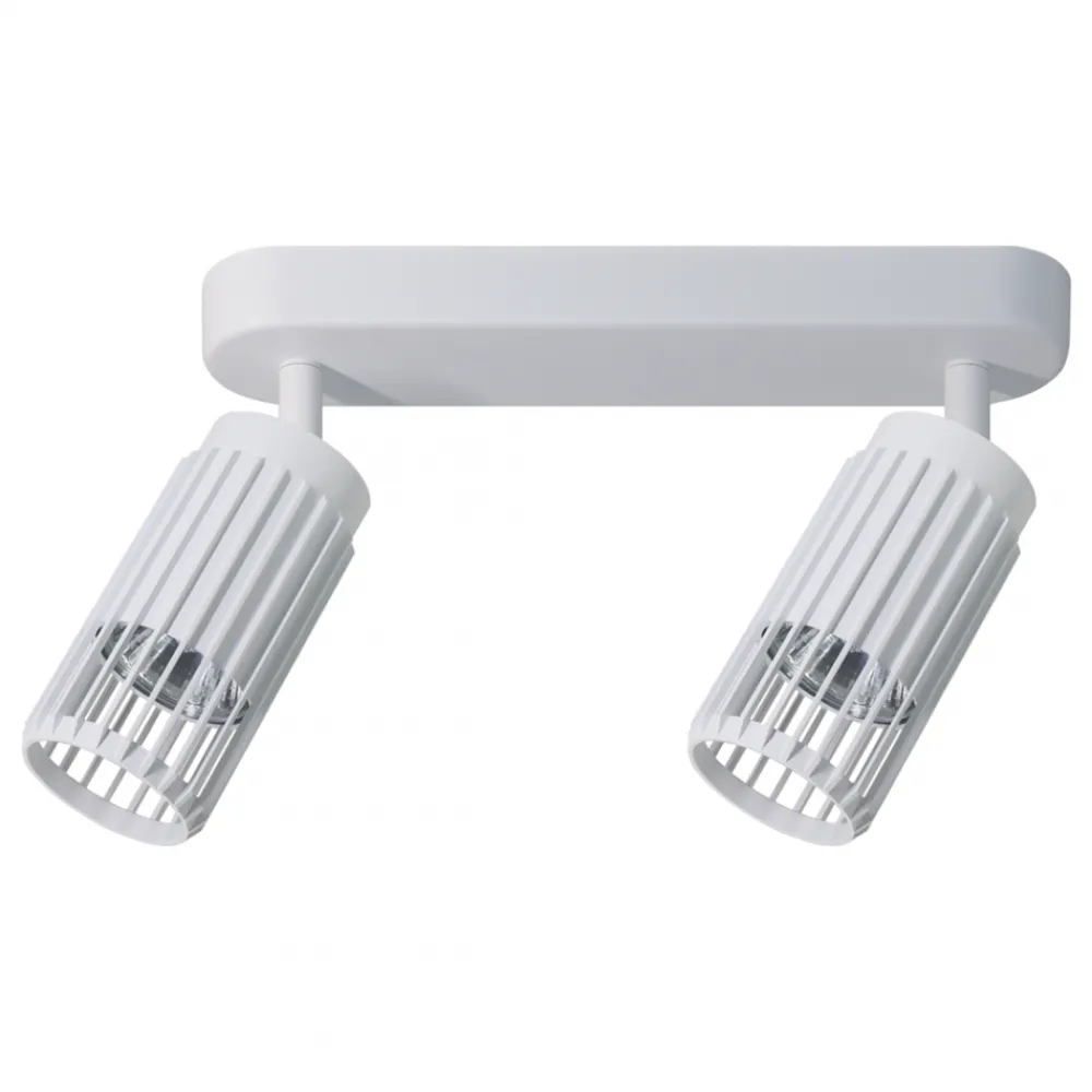 Lampa Sufitowa Spot VERTICAL Biały Metalowe Klosze 2xGU10 * Eko-light Outlet