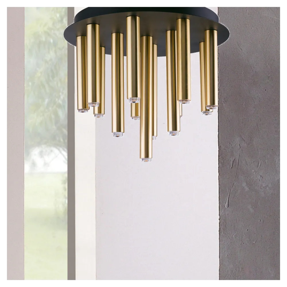 Lampa sufitowa STALACTITE złota 13xG9 * Nowodvorski Clearance