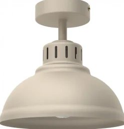 Lampa Sufitowa SVEN Beżowy Metalowy Klosz 1xE27 * Luminex Outlet