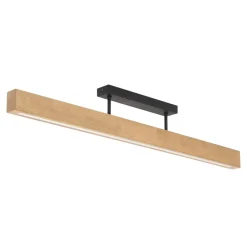 Lampa Sufitowa TEO Brązowy Drewno 36W LED * TK Lighting Best