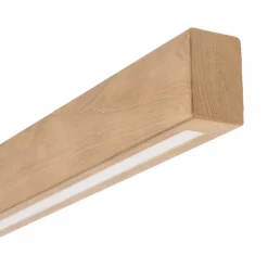 Lampa Sufitowa TEO Brązowy Drewno 36W LED * TK Lighting Best